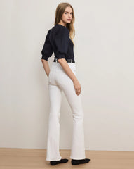 Coralee Puff-Sleeve Top