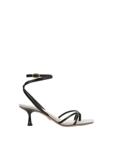 Caterina Leather Ankle-Wrap Sandal