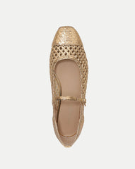 Ellie Raffia Flat
