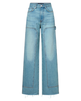 Taylor Wide-Leg Jean with Chaps