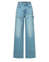 Taylor Wide-Leg Jean with Chaps
