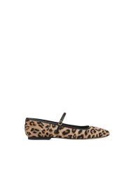 Ellie Leopard Flat