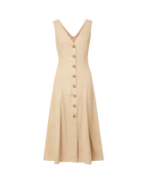 Lou Pleated Midi Dress