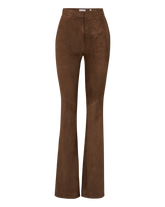 Gracie Suede Flare Pant