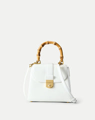 Bamboo-Handle Avenue Bag