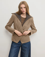 Rickie Cropped Dickey Jacket