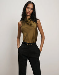 Tam Silk Sleeveless Top