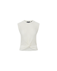 Kellen Twist-Front Sweater
