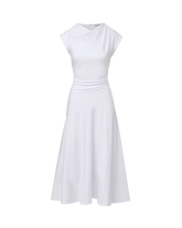 Lisette Cotton Poplin Midi Dress