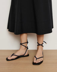 Carmina Cord Wrap Sandal