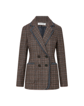 Hedi Plaid Dickey Jacket