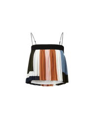 Janie Pleated Tank Top