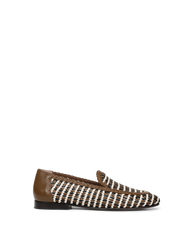 Prilla Woven Leather Loafer