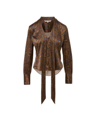 Francine Tie-Neck Blouse
