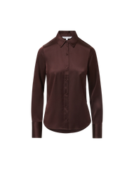 Monique Silk Button-Down Shirt