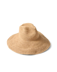 Waverly Wide Brimmed Raffia Straw Hat