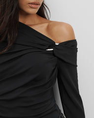 Lozea Off-the-Shoulder Top