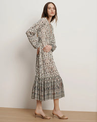 Vani Paisley Midi Dress