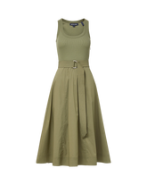 Ennis Belted Midi Dress
