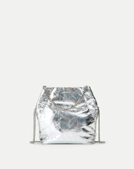 Small Veronica Beard Metallic Slouch Bag