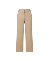 Aubrie Cropped Wide-Leg Pant