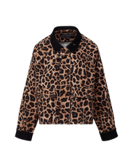 Arlo Leopard Chore Jacket