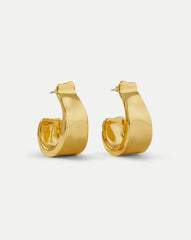 Molten Gold Ribbon Hoop
