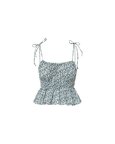 Erving Floral Peplum Top