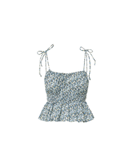 Erving Floral Peplum Top