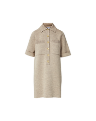 Madden Merino Wool Mini Shirtdress