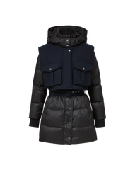 Jarvis Layered Puffer Coat