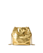 Small Veronica Beard Metallic Slouch Bag