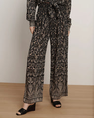 Callaway Smocked Wide-Leg Pant