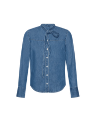 Gabby Denim Button-Down Shirt