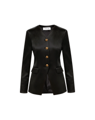 Cynthia Satin Tailored Jacket