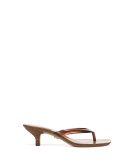 Clea Jelly Kitten-Heel Sandal