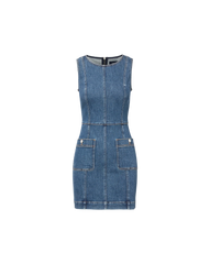 Zaire Denim Mini Dress