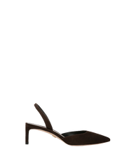 Caroline Suede Slingback Pump