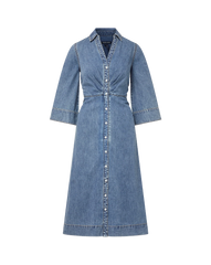 Haydon Denim Midi Shirtdress