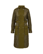 Newberry Puffer Trench Coat