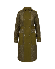 Newberry Puffer Trench Coat