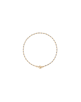 Enamel Bead Chain Anklet