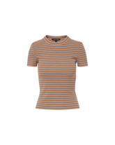 Pruitt Striped Ribbed T-Shirt