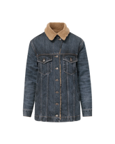 Donna Sherpa Denim Jacket