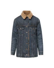 Donna Sherpa Denim Jacket