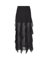 Ava Silk Maxi Skirt