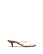Clea Jelly Kitten-Heel Sandal