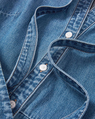 Honora Denim Midi Shirtdress