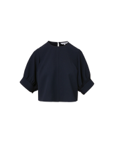 Margaret Balloon-Sleeve Blouse