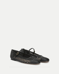 Ellie Raffia Flat
